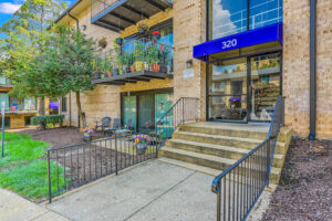Acclaim At Alexandria leasing office entrance